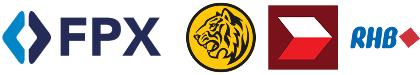 Bayaran Melalui Online Banking (FPX) ( FREE POSTAGE)